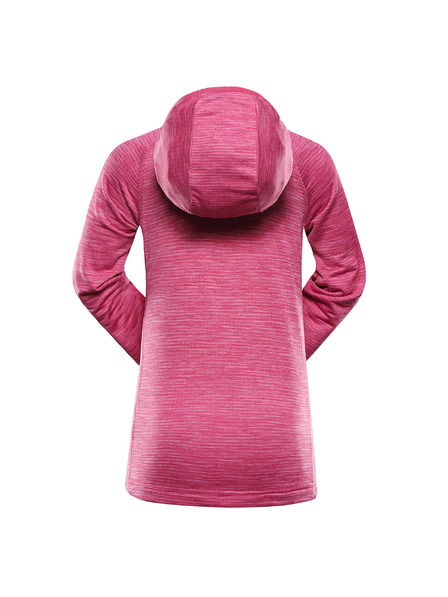 ALPINE PRO Kinder-Schnelltrocknungs-Sweatshirt mit cool-dry ALPINE PRO ROLTO neon pink