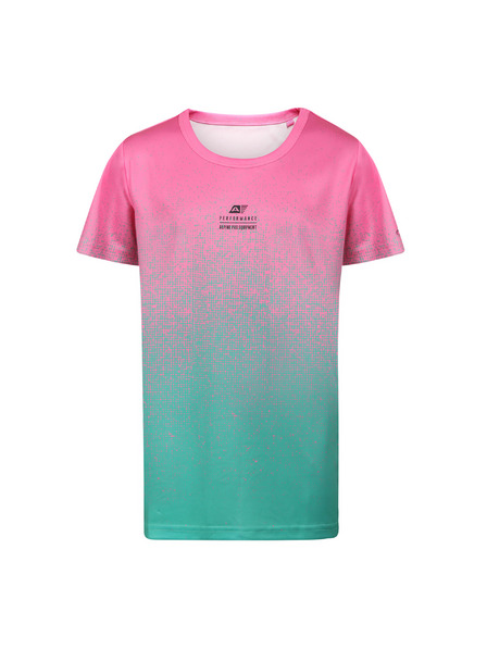 ALPINE PRO Kinder-Schnelltrocknungs-T-Shirt ALPINE PRO RIFO neon pink