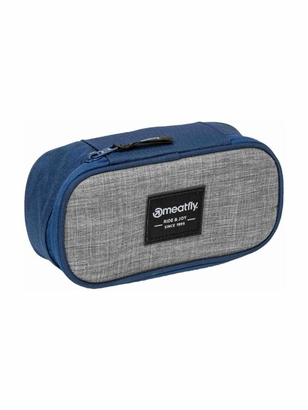 Meatfly Meatfly Federmäppchen Pencil Case Sea / Grey Heather
