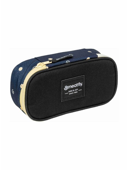 Meatfly Meatfly Etui Pencil Case Yellow Dots