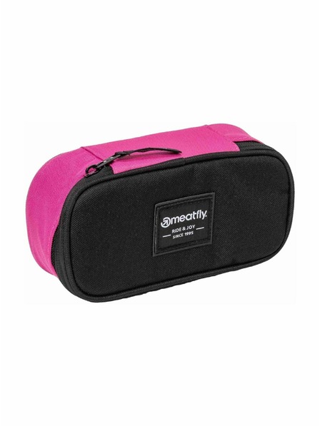 Meatfly Meatfly Etui Pencil Case Pink / Black