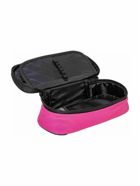 Meatfly Meatfly Etui Pencil Case Pink / Black