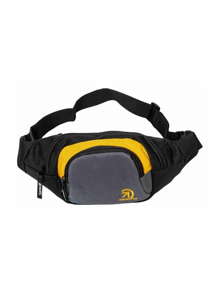 Meatfly Meatfly Bauchtasche Wally Dark Grey / Gold