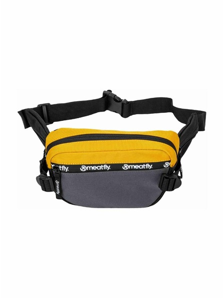 Meatfly Meatfly Bauchtasche Dash Dark Grey / Gold