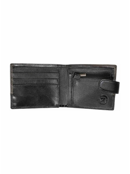 Meatfly Meatfly Ledergeldbörse Nathan Premium Grey