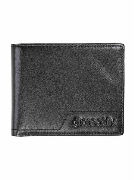Meatfly Meatfly Ledergeldbörse Eliot Premium Black