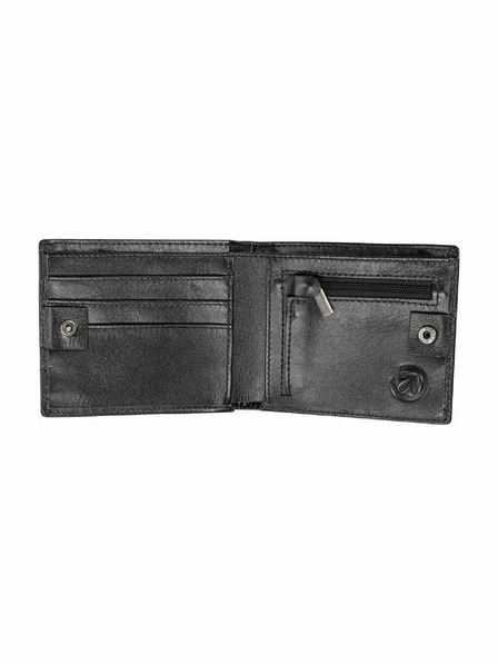 Meatfly Meatfly Ledergeldbörse Eliot Premium Black