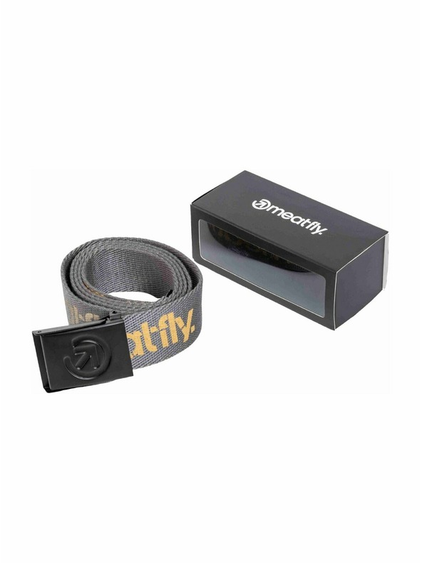 Meatfly Meatfly Gürtel Corridor Dark Grey / Gold