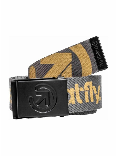Meatfly Meatfly Gürtel Corridor Dark Grey / Gold