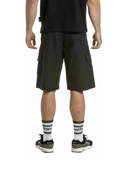 Meatfly Meatfly Herren Shorts Syndrom Black Ripstop