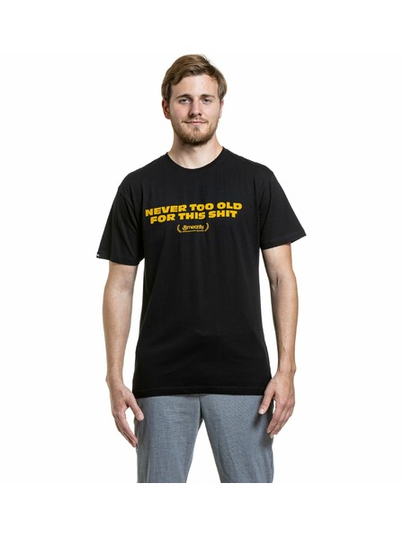 Meatfly Meatfly Herren T-Shirt Tomas Never Too Old Black