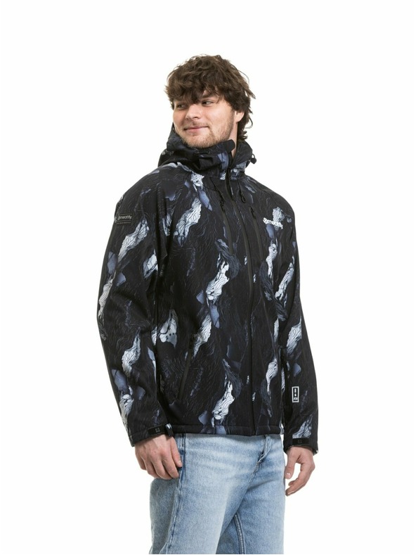 Meatfly Meatfly Herren Softshell Jacke Rasmussen Deep Lake