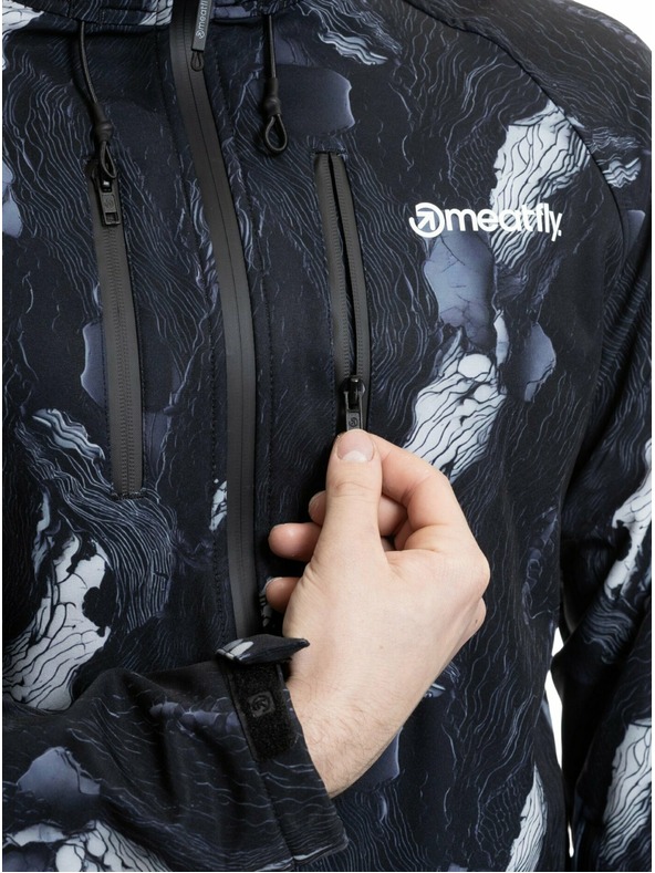 Meatfly Meatfly Herren Softshell Jacke Rasmussen Deep Lake