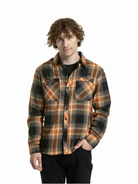 Meatfly Meatfly Herrenhemd Kurt Blue / Red