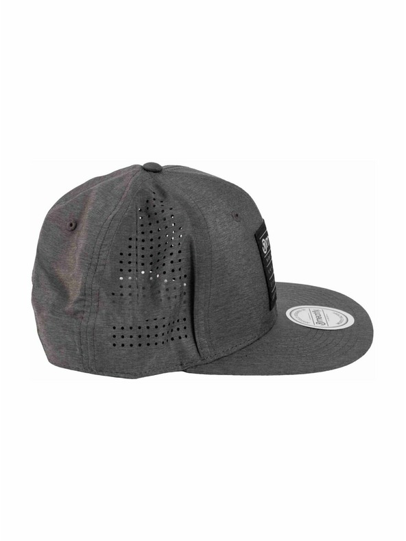 Meatfly Meatfly Kappe Nylan Perfor Snapback Grey Square