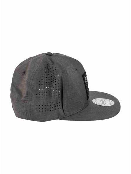 Meatfly Meatfly Kappe Nylan Perfor Snapback Grey Square