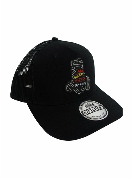 Meatfly Meatfly Kappe Dakar Beduin Trucker Black