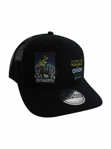 Meatfly Meatfly Kappe MRG Trucker Black