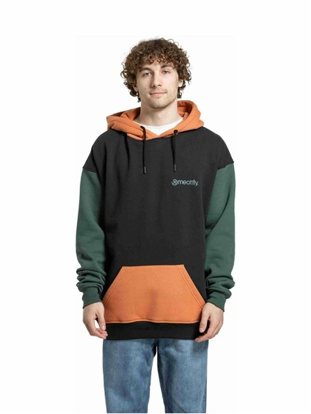 Meatfly Meatfly Unisex Sweatshirt Fry Green / Sunbrun