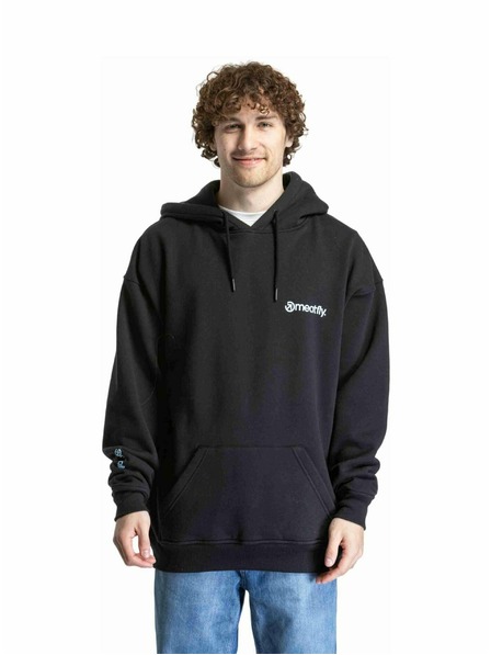 Meatfly Meatfly Unisex Sweatshirt Fry Black