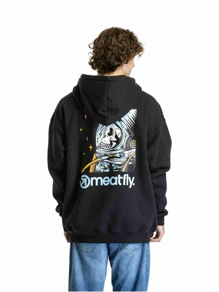 Meatfly Meatfly Unisex Sweatshirt Fry Black