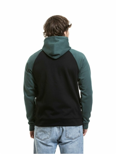 Meatfly Meatfly Herren technisches Sweatshirt Gravel Black Safari