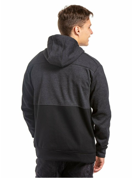 Meatfly Meatfly Herren technisches Sweatshirt Tason Black Heather/Black