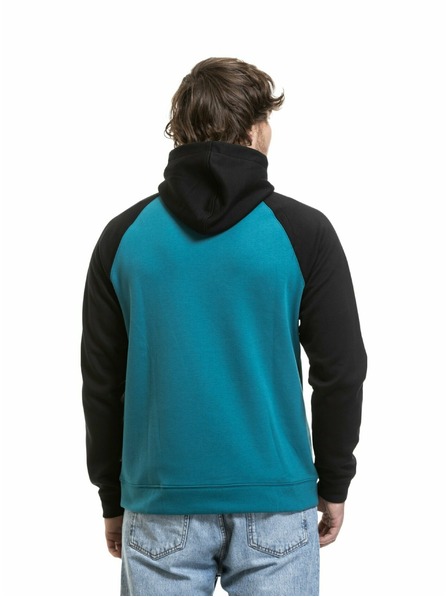 Meatfly Meatfly Herren technisches Sweatshirt Gravel Hb Blue / Lime