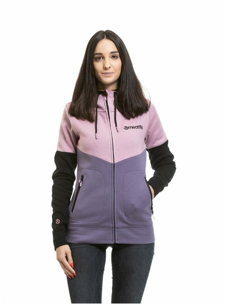 Meatfly Meatfly Damen Technisches Sweatshirt Omni Purple
