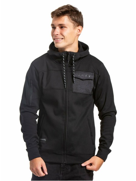 Meatfly Meatfly Herren Technisches Sweatshirt Josh Black