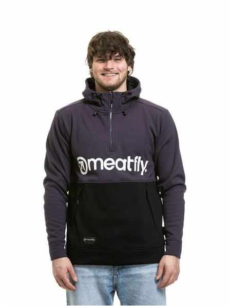Meatfly Meatfly Herren Technisches Sweatshirt Tason Purple