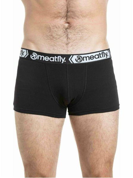 Meatfly Meatfly Herren Boxershorts Balboa Doppelpack Black / Black