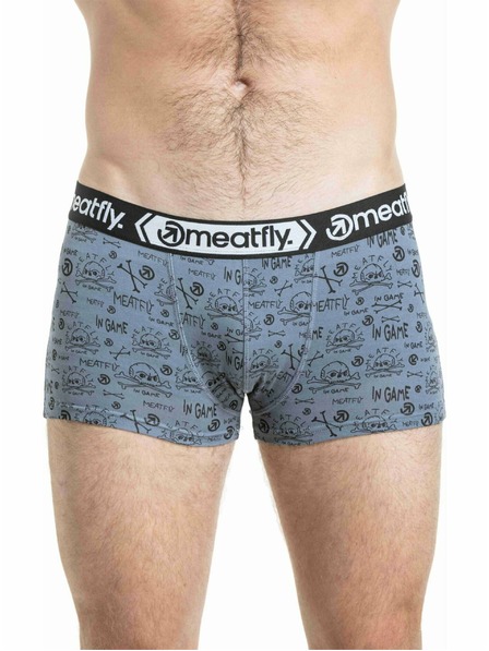 Meatfly Meatfly Herren Boxershorts Balboa Doppelpack Million Dollar Skull