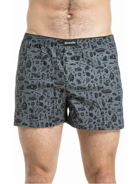 Meatfly Meatfly Herrenunterhosen Agostino Riot Act Seamless Double Pack