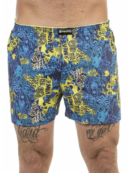 Meatfly Meatfly Herrenunterhosen Agostino Double Pack B - Mosh