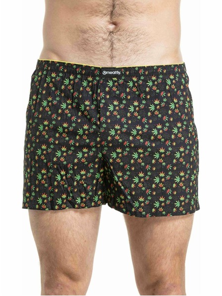 Meatfly Meatfly Herrenunterhosen Agostino Leafs Double Pack