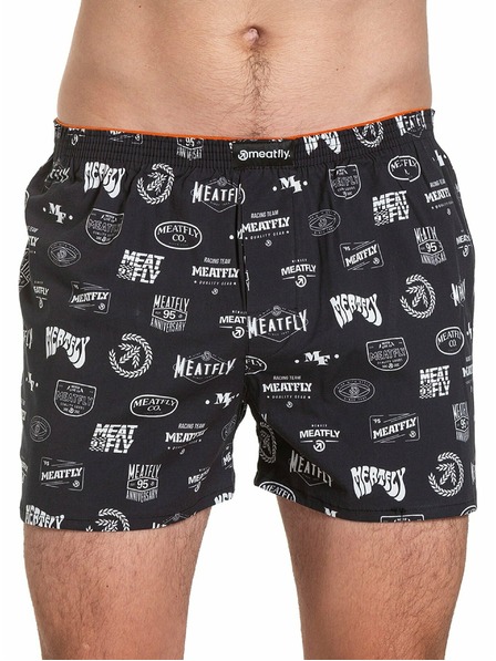 Meatfly Meatfly Herrenunterhosen Agostino Double Pack H - Badges