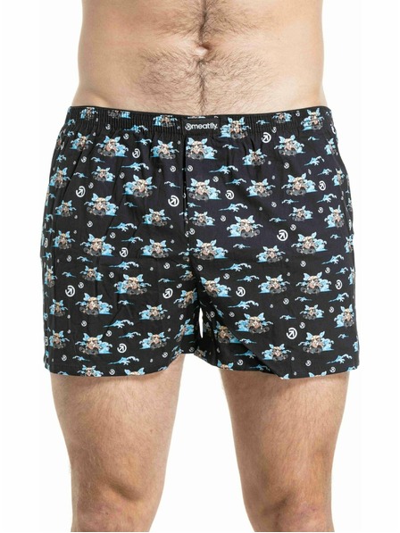 Meatfly Meatfly Herrenunterhosen Agostino SK8 Skeleton / Fly Double Pack