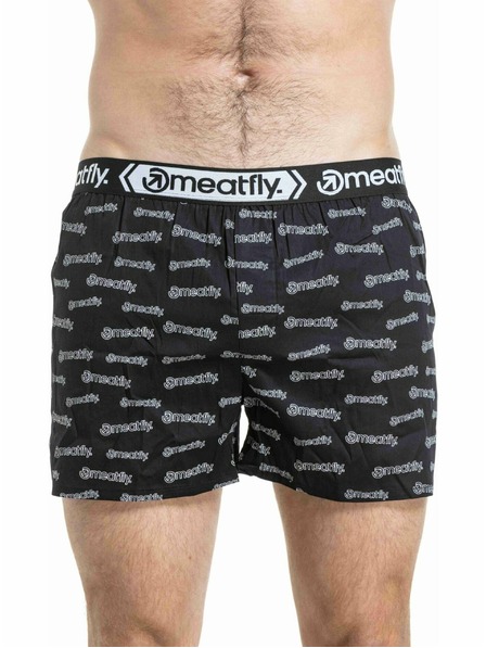 Meatfly Meatfly Herrenboxershorts Gigi Double Pack Black / White