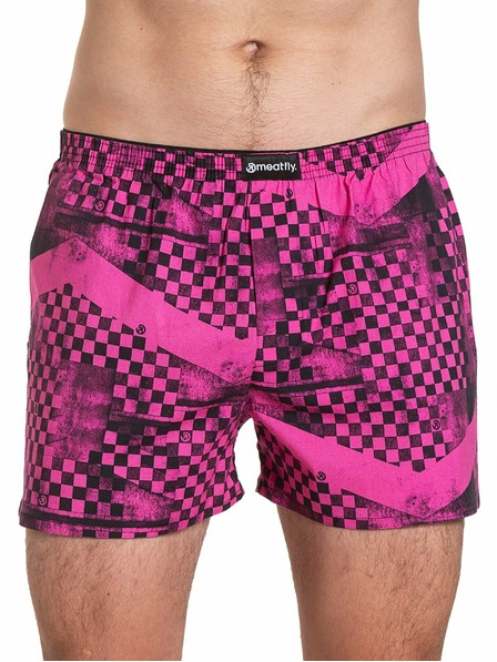 Meatfly Meatfly Herrenunterhosen Agostino Double Pack J - Checkered