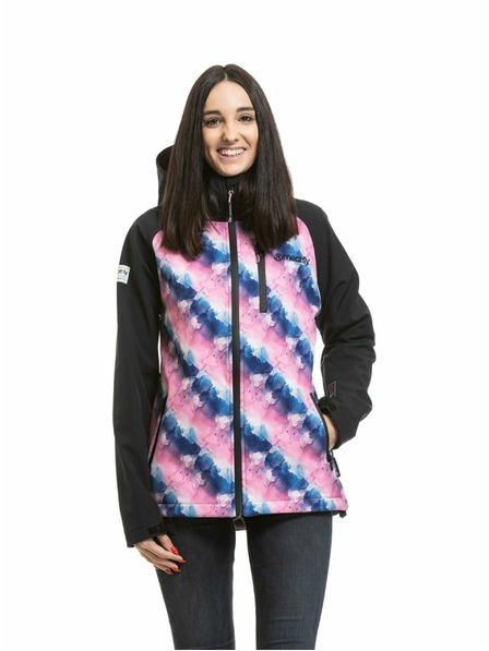 Meatfly Meatfly Damen Softshell Jacke Zaja Black / Bubbles