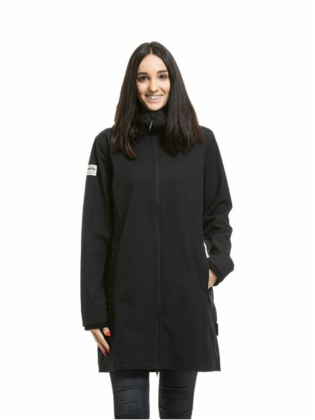 Meatfly Meatfly Damen Softshell Mantel Thea Black