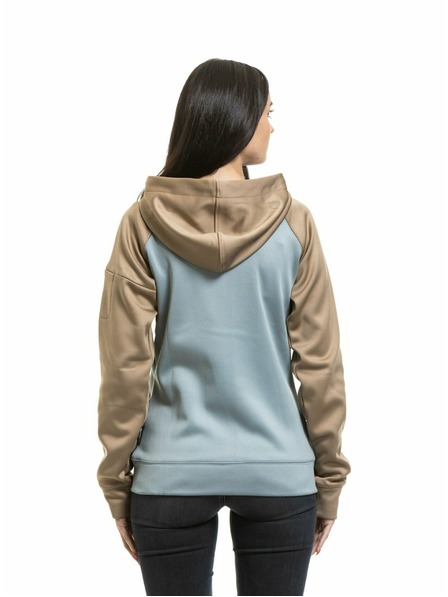 Meatfly Meatfly Damen technisches Sweatshirt Alisha Safari Cloud