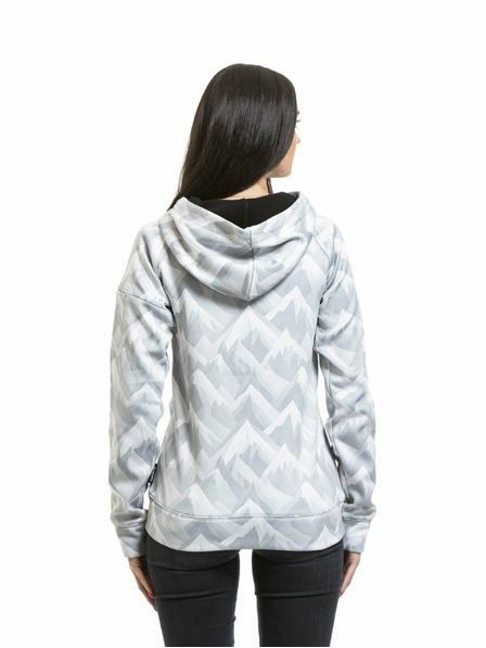 Meatfly Meatfly Damen technisches Sweatshirt Alisha White Mountain