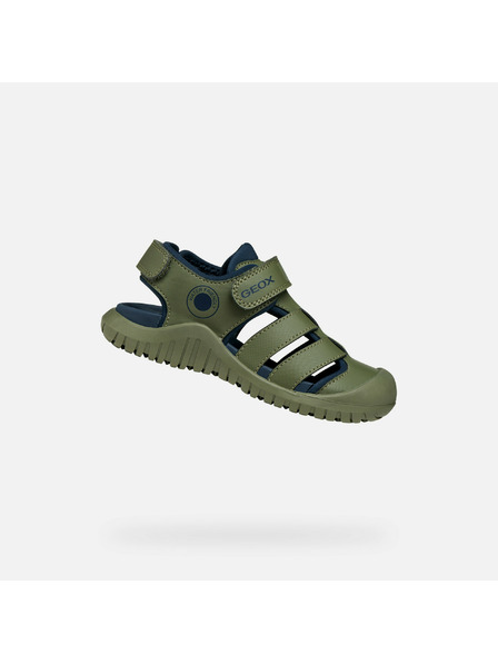 Geox Grüne Jungen-Sandalen Geox S. Fusbetto Pro