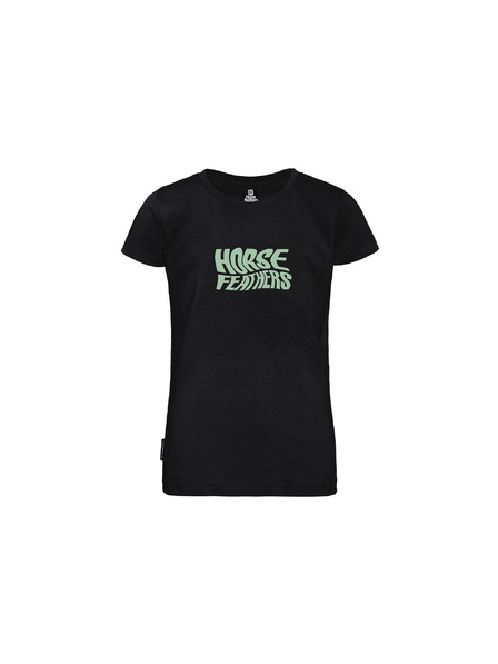 Horsefeathers Kinder T-Shirt Glen - schwarz