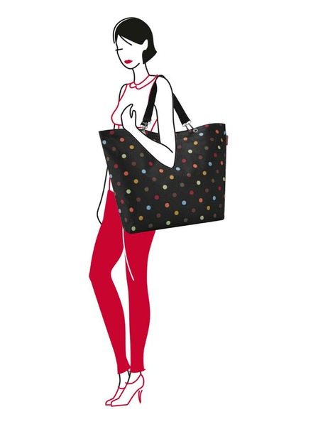 Reisenthel Grüne gepunktete Damen-Shopper-Tasche Reisenthel Shopper XL