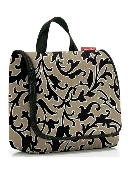 Reisenthel Khaki Damen Gemusterte Kosmetiktasche Reisenthel Toiletbag Baroque Marble