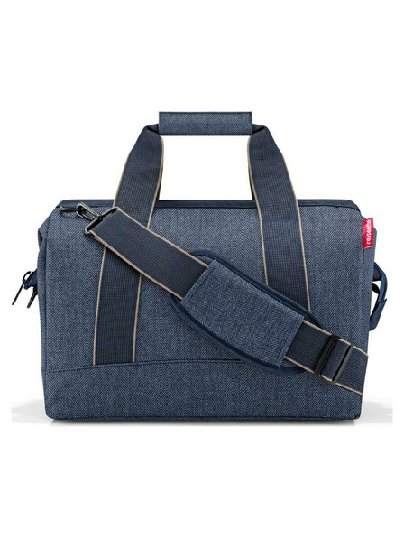 Reisenthel Dark Blue Herringbone Travel Bag Reisenthel Allrounder L