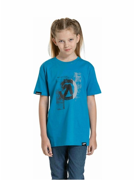 Meatfly Meatfly Kinder-T-Shirt Artee Funky Blue | Blau | Größe 158 | 100% Baumwolle